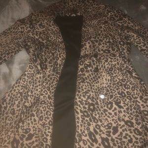 Leopard coat